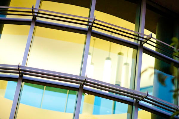 Steel and Glass Matrix of Windows